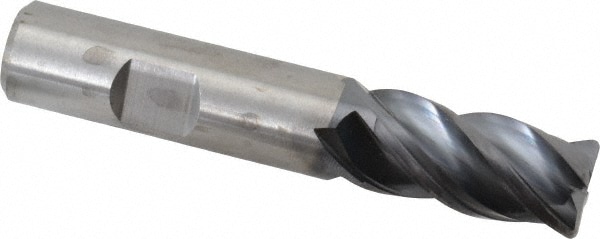 Kennametal 4067258 Corner Radius End Mill: 5/8" Dia, 1-1/4" LOC, 0.06" Radius, 4 Flutes, Solid Carbide Image