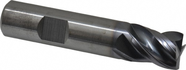 Kennametal 4067237 Corner Chamfer End Mill: 0.625" Dia, 0.75" LOC, 4 Flute, 0.02" Chamfer Width, Solid Carbide Image