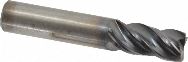 Kennametal 4071898 Corner Chamfer End Mill: 0.4375" Dia, 0.875" LOC, 4 Flute, 0.02" Chamfer Width, Solid Carbide Image