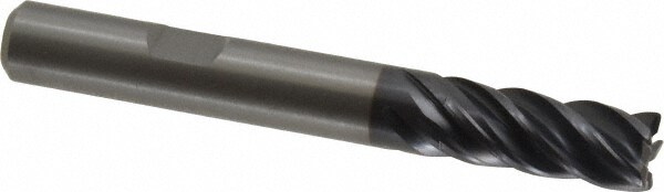 Kennametal 4046379 Corner Radius End Mill: 0.315" Dia, 0.748" LOC, 0.0197" Radius, 5 Flutes, Solid Carbide Image