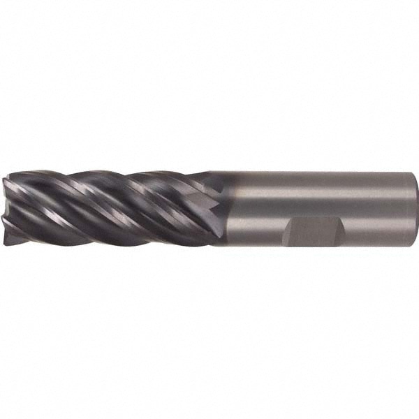 Kennametal 4048734 Corner Radius End Mill: 3/4" Dia, 1-1/2" LOC, 0.06" Radius, 5 Flutes, Solid Carbide Image