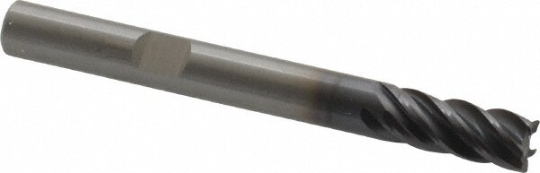 Kennametal 4046373 Corner Radius End Mill: 0.2362" Dia, 0.5118" LOC, 0.0157" Radius, 5 Flutes, Solid Carbide Image