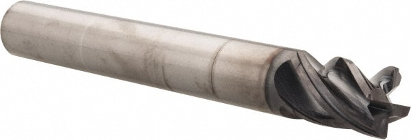 Kennametal 4072211 Corner Chamfer End Mill: 0.75" Dia, 1" LOC, 4 Flute, 0.02" Chamfer Width, Solid Carbide Image