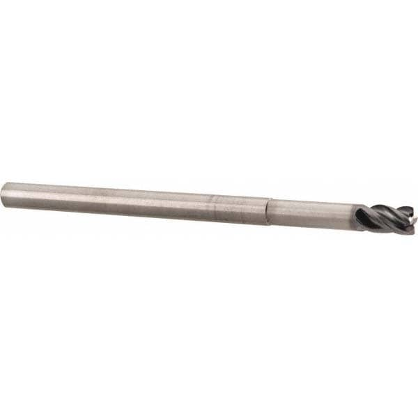 Kennametal 4068215 Corner Radius End Mill: 1/4" Dia, 3/8" LOC, 0.015" Radius, 4 Flutes, Solid Carbide Image