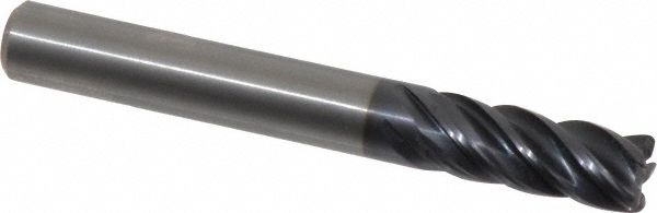 Kennametal 4048716 Corner Radius End Mill: 5/16" Dia, 3/4" LOC, 0.03" Radius, 5 Flutes, Solid Carbide Image
