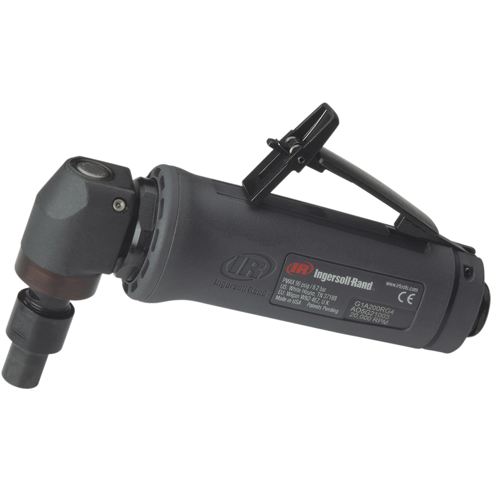 Ingersoll Rand 1/4'' Chuck QA2754D 17 In-lbs Q2 Series Right Angle Air Drill W Memory Chip - Foto 8