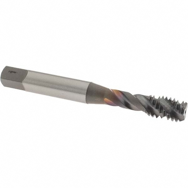 OSG 137508 Spiral Flute Tap: 5/16-18, UNC, 3 Flute, Bottoming, 3B Class of Fit, Vanadium High Speed Steel, TICN Finish Image