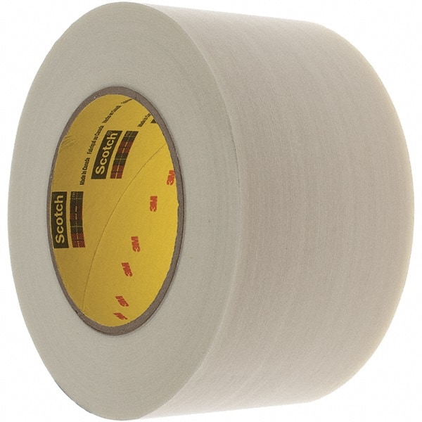 Packing Tape: 55' Long, Clear, Rubber Adhesive