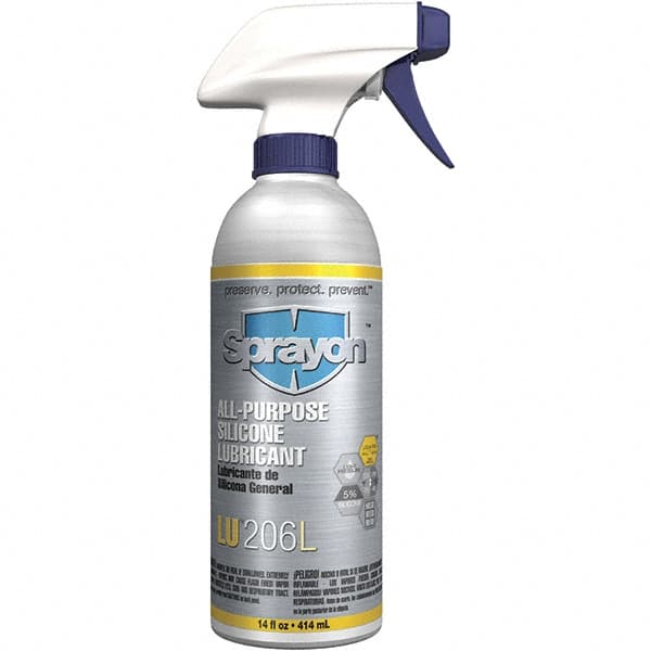 Sprayon. SC0206LQ0 Lubricant: 14 oz Trigger Spray Can 