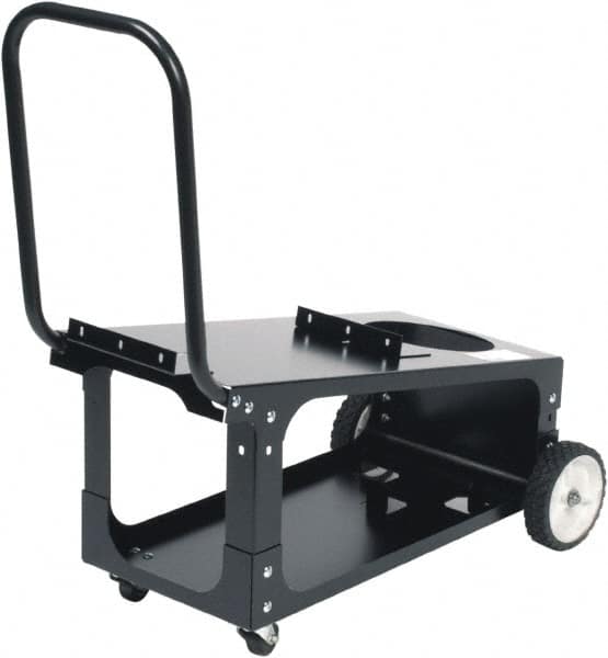 Lincoln Electric K2275-3 Welding Carts; For Use With: All Mig Welders ; Number Of Shelves: 1 ; Cylinder Holder: Yes ; Length (Inch): 27.700 