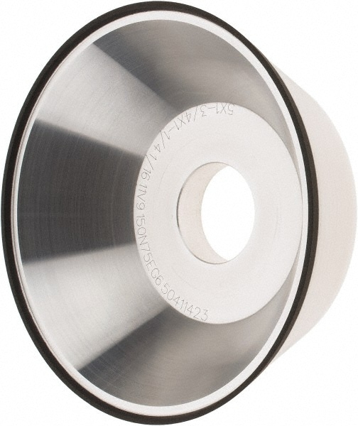 Tru-Maxx RESIN-97 Tool & Cutting Grinding Wheel: 5" Dia, 150 Grit, Type 11 Image