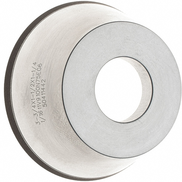 Tru-Maxx RESIN-91 Tool & Cutting Grinding Wheel: 100 Grit, Type 11 Image