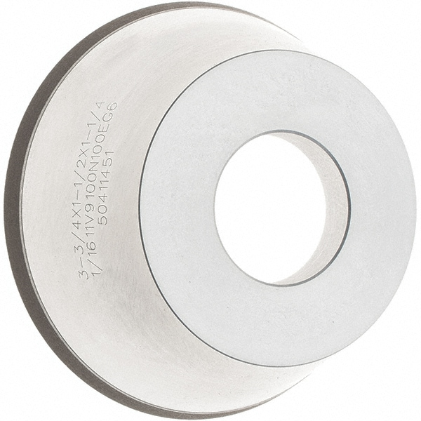 Tru-Maxx RESIN-99 Tool & Cutting Grinding Wheel: 100 Grit, Type 11 Image