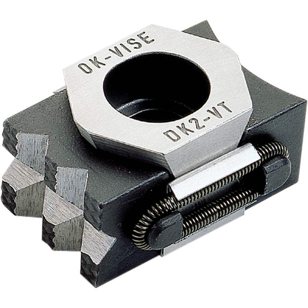 Wedge Clamps; Wedge Clamp Style: Vise ; Single/Double Wedge: Single ; Jaw Hardness: 30 - 34 ; Screw Thread Size: 5/8-11 in ; Features: Low-Profile Design; Three-Dimensional Machining