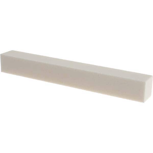 Square Polishing Stone: Aluminum Oxide, 8" OAL