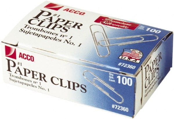 ACCO - Pack of (100) 1-3/4″ Wide Paper Fasteners - 81585622 - MSC  Industrial Supply