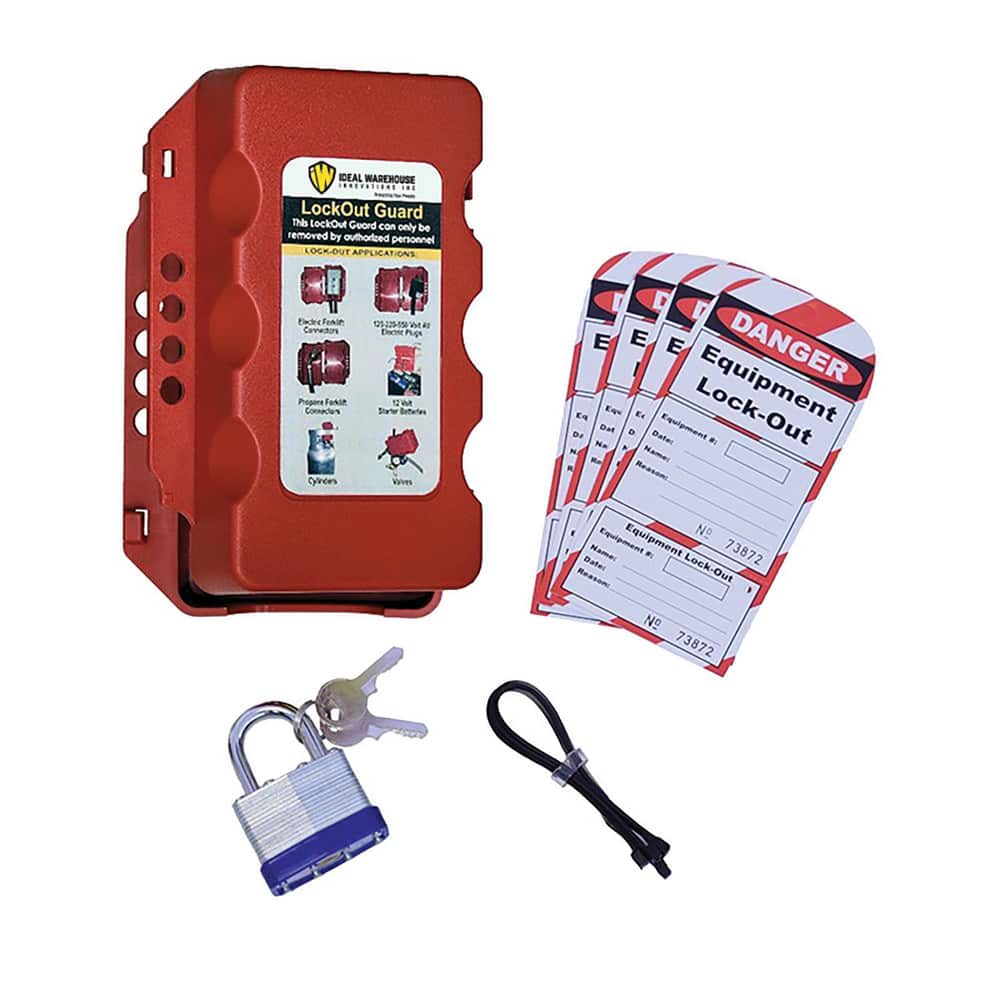 Portable Lockout Kits; Lockout Kit Type: Complete Lockout Kit ; Container Type: Carrying Case ; Number of Padlocks Included: 0 ; Number of Padlocks Included: 0 ; Key Type: Master Keyed; Keyed Alike ; Container Material: Plastic