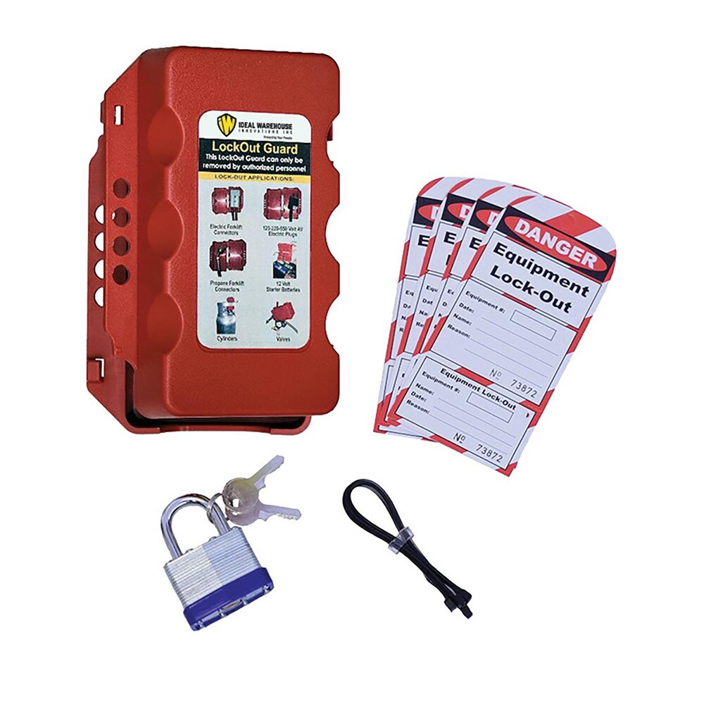 Portable Lockout Kits; Type: Complete Lockout Kit ; Container Type: Carrying Case ; Number of Padlocks Included: 0 ; Key Type: Master Keyed; Keyed Alike