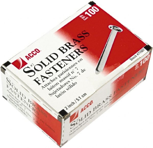 Wholesale 100pc Paper Fastener- 5- Silver SILVER