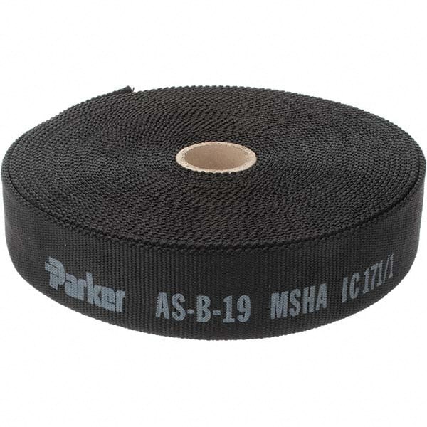 1.35" ID Black Woven Sleeving Hose Protector