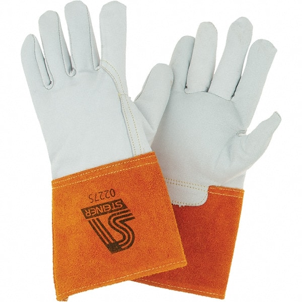 Welding Gloves: Size Medium, Goatskin Leather, TIG Welding Application