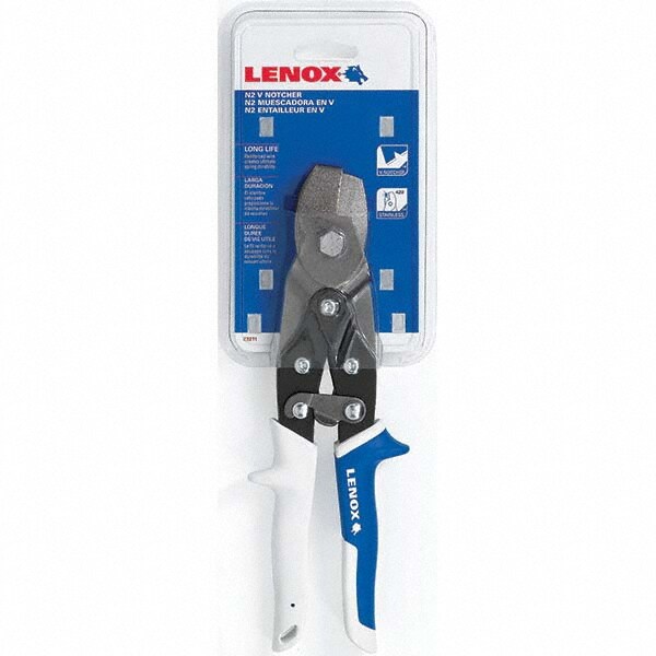 Seamers & Crimpers For HVAC; Tool Type: Hand Notcher ; Overall Length (Inch): 12.9000 ; Gage Capacity in Steel: 22