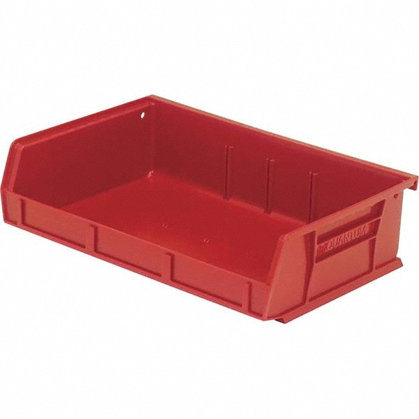 Quantum Storage - Plastic Hang & Stack Bin: Red | MSC Direct