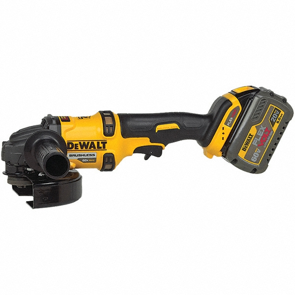 DeWALT 41/2 & 6" Wheel Diam, 9,000 RPM, Cordless Angle & Disc