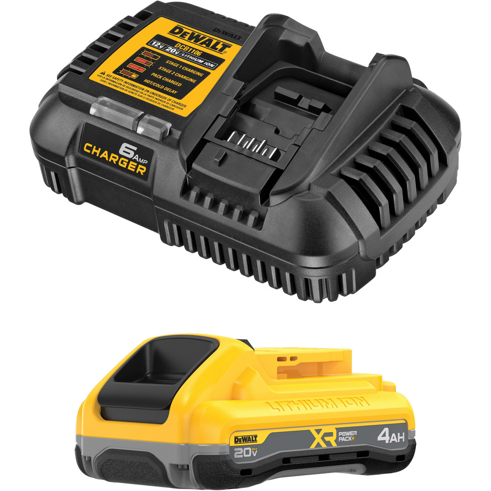Power Tool Chargers: Voltage: 20V; Power Source: 20V Max Batteries; For Use With: DeWalt 20V MAX Tools