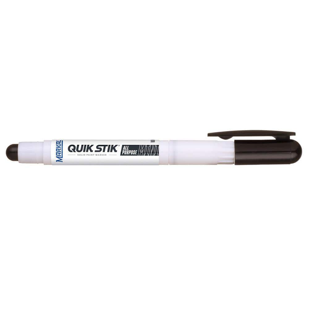 Markal - Solid Paint Marker: White, Alcohol-Based, Soft Crayon