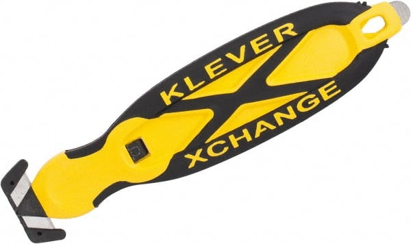 KLEVER KUTTER KCJ-1Y-100 Safety Cutter, Fixed Blade, Safety Recessed,  Boxes; 