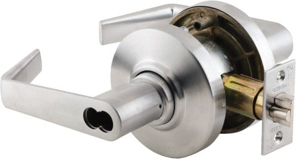 Entrance Lever Lockset for 1-3/8 to 1-7/8" Thick Doors