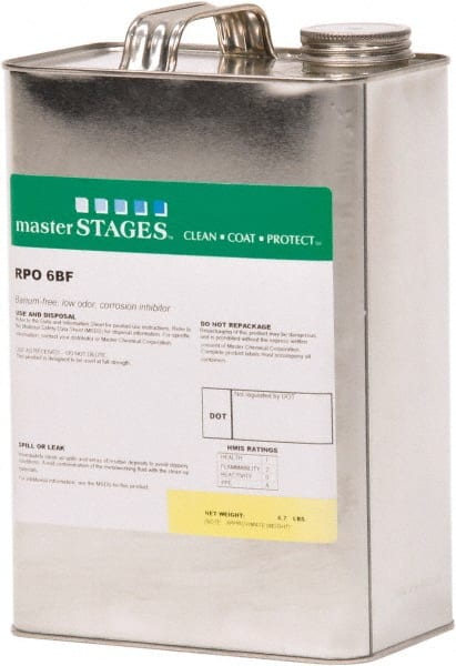 Master Fluid Solutions RPO6BF-1G Corrosion Inhibitor: 1 gal Jug 