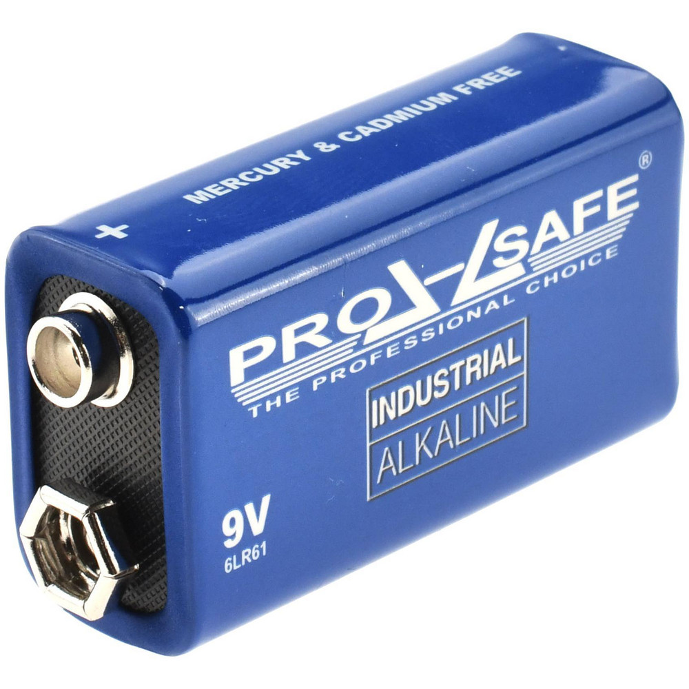 Standard Battery: Size 9V, Alkaline