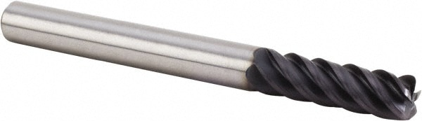 Kennametal 5059745 Corner Radius End Mill: 3/4" Dia, 2-1/4" LOC, 0.06" Radius, 5 Flutes, Solid Carbide Image