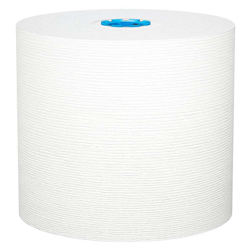 Hard Roll Paper Towels with Premium Absorbency Pockets, for Blue Core Dispensers, White