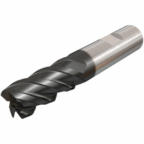 Iscar Square End Mill 16.00 mm Dia, 32.00 mm LOC, 4 Flute, Solid