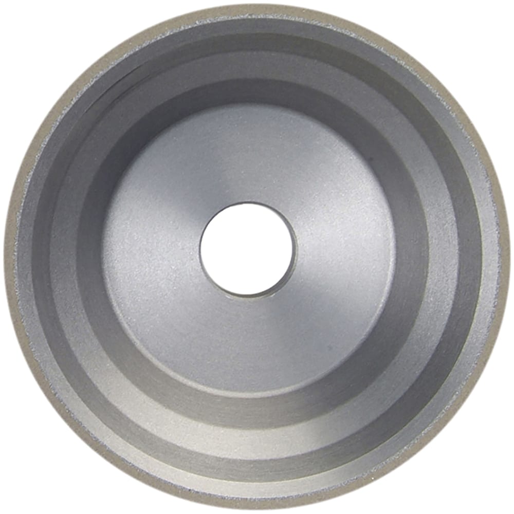 Norton 69014192814 Tool & Cutting Grinding Wheel: 3-3/4" Dia, 320 Grit, R Hardness, Type 11 Image