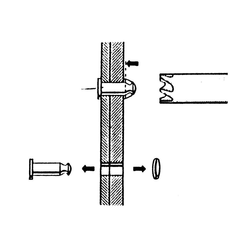 Ati Rivet Kit ATI Tools - Power Rivet Tool Accessories: Accessory Type: 6 Flute ...