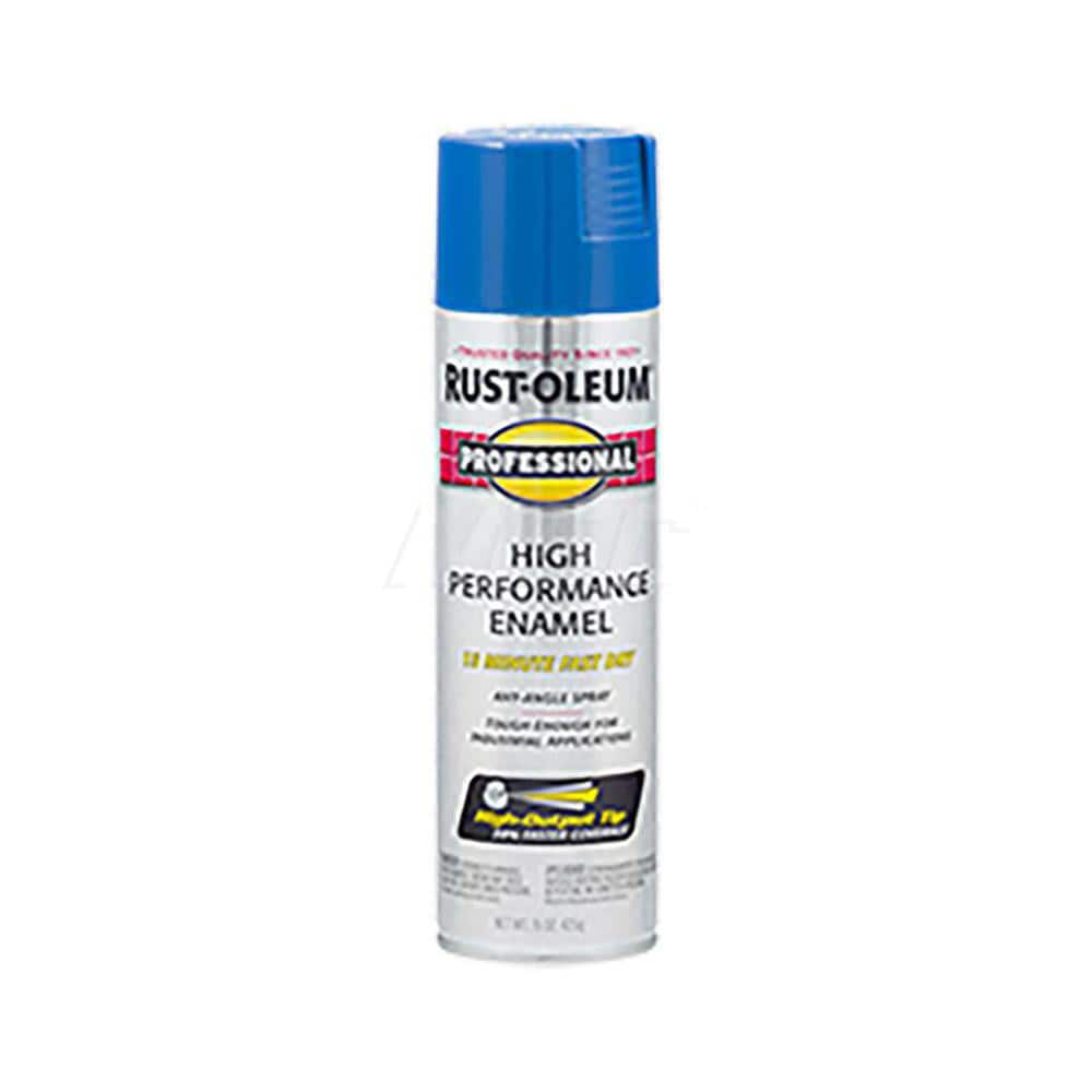 Rust-Oleum - Safety Blue, Gloss, Rust Proof Enamel Spray Paint ...