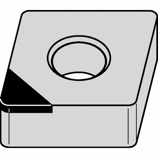Kennametal 3656450 CNGA432FST KD1425 Polycrystalline Diamond (PCD) Turning Insert Image