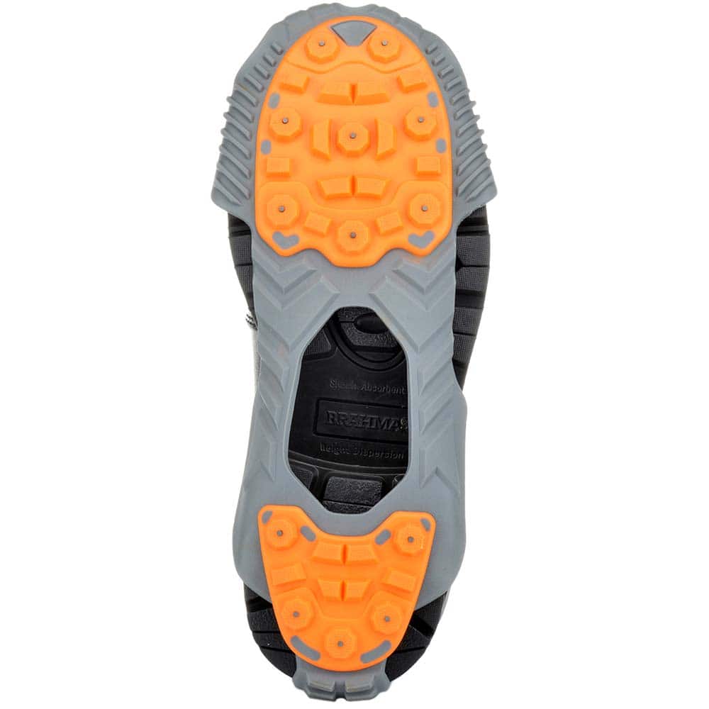 Overshoe Ice Traction: Stud Traction, Pull-On Attachment, Size 8 to 9.5