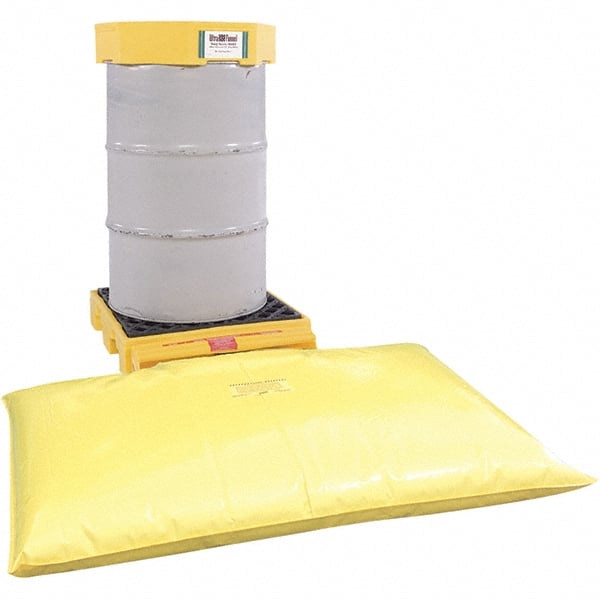 Spill Pallet: 1 Drum, 66 gal, 1,500 lb, Polyethylene