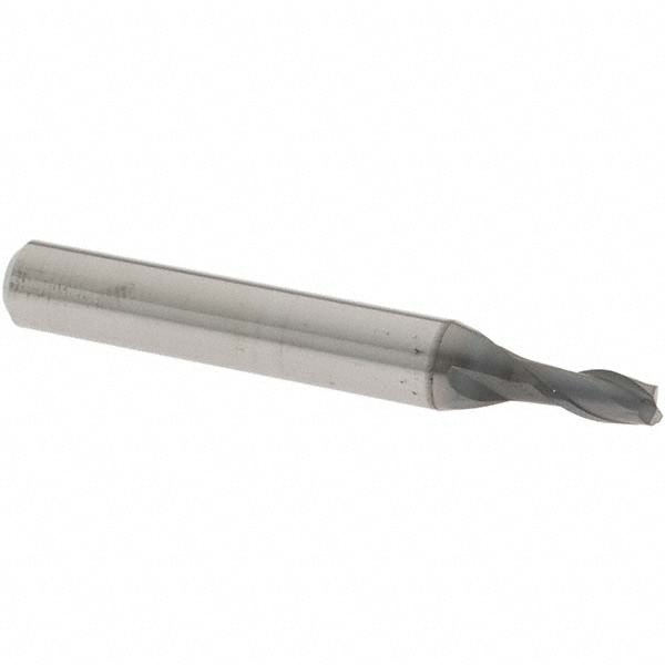 OSG 3182034 Square End Mill: 0.1339 Dia, 0.2677 LOC, 2 Flutes, Solid Carbide Image