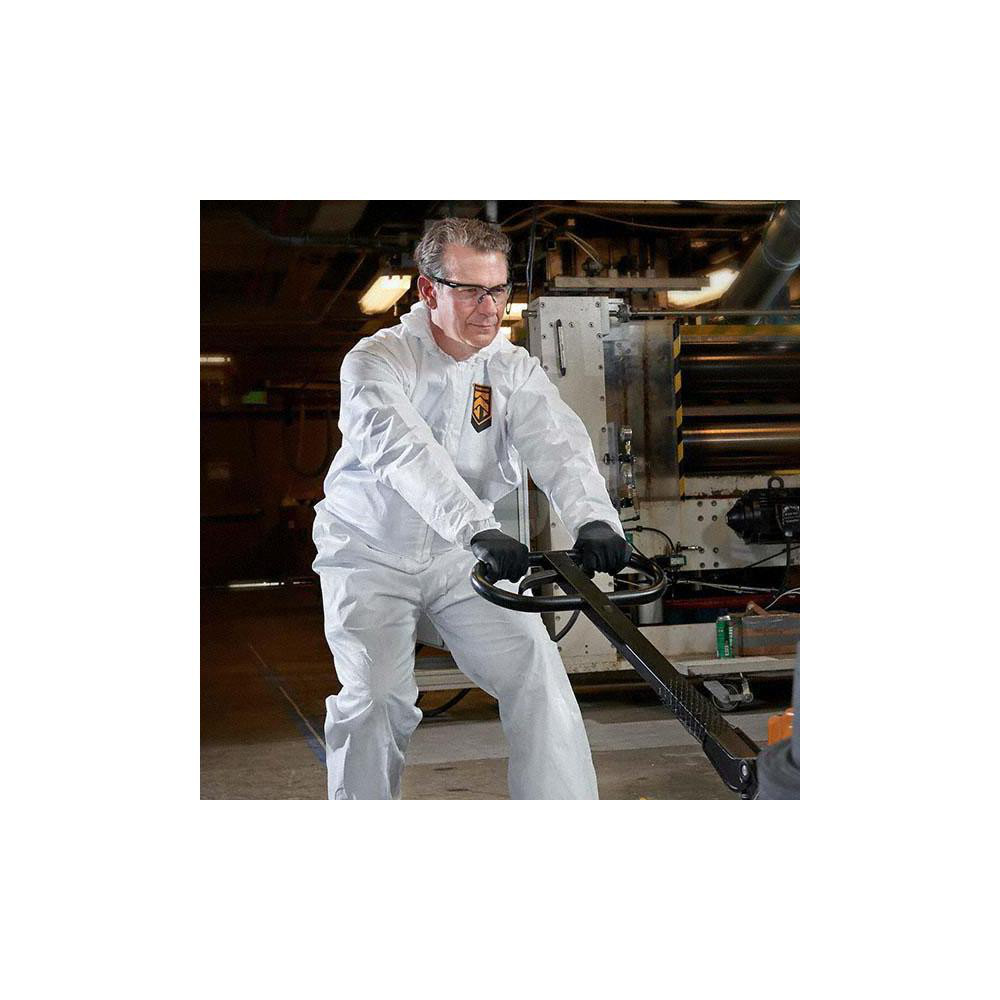 KleenGuard - Disposable Coveralls: Liquid & Particle Protection, Size ...