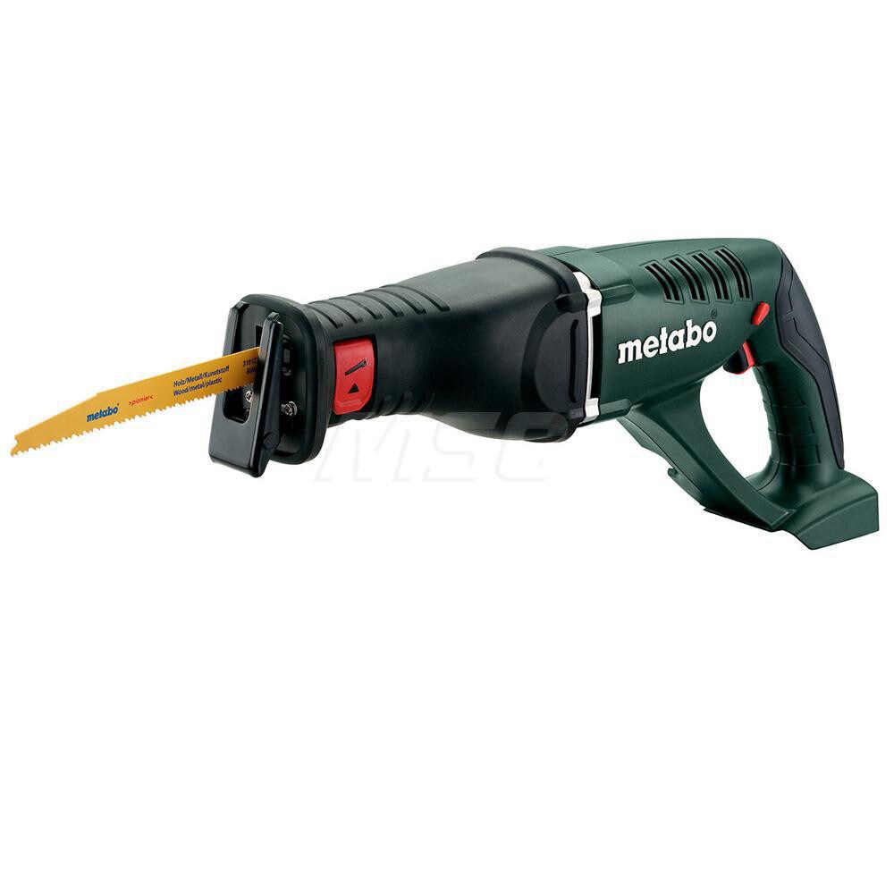 Cordless Reciprocating Saw: 120V, 0 to 2,700 SPM, 1-3/16" Stroke