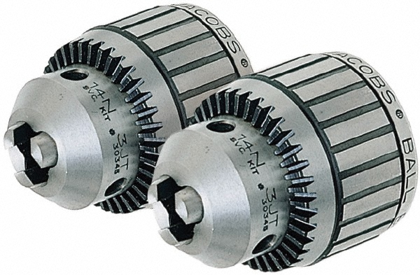 thumbnail image 2 of 1/32" - 5/8" Keyed Drill Chuck – 3 Jacobs Taper Mount, Includes Key, HK55-DC58 2 of 3