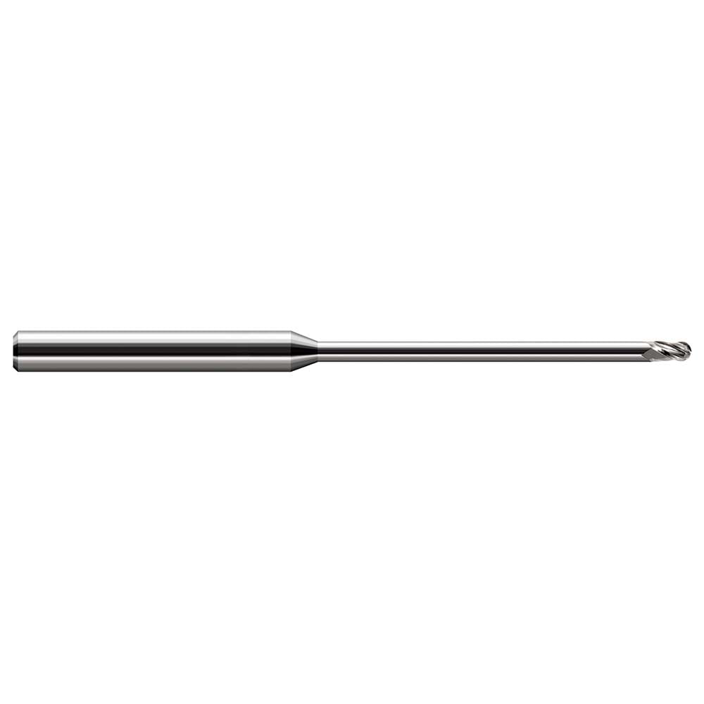 Harvey Tool 970812 Ball End Mill: 0.187" Dia, 0.281" LOC, 3 Flute, Solid Carbide Image