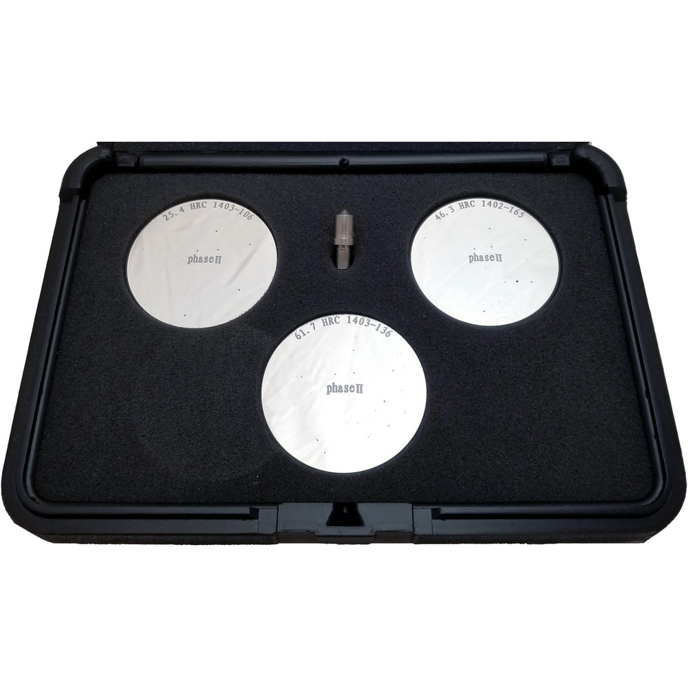 Phase II Hardness Calibration Test Blocks; Block Type Test Block Kit; Scale Type Rockwell C