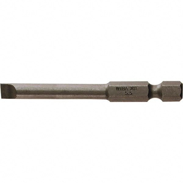 Wiha 74039 Power Screwdriver Bit: 7/32" Blade Width Image